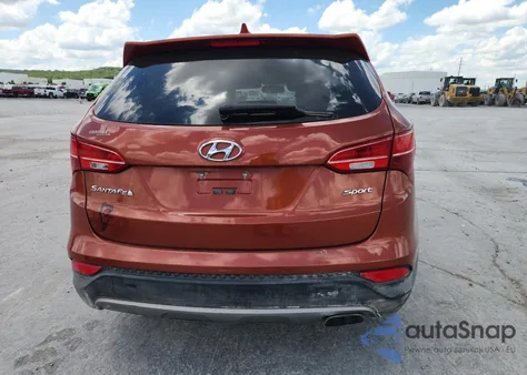 2013 Hyundai Santa Fe Sport z USA, uszkodzony, nr VIN 5XYZU3LB0DG090969
